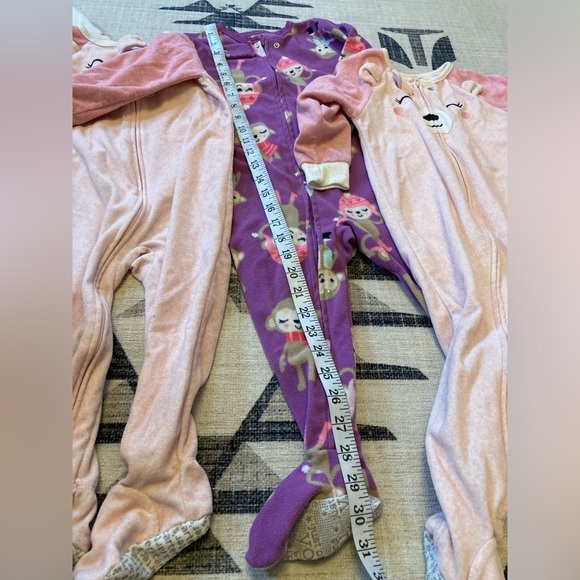 Set of 4 Sleep and Play PJs by Carter's and Just One You, 2T - Picture 7 of 10